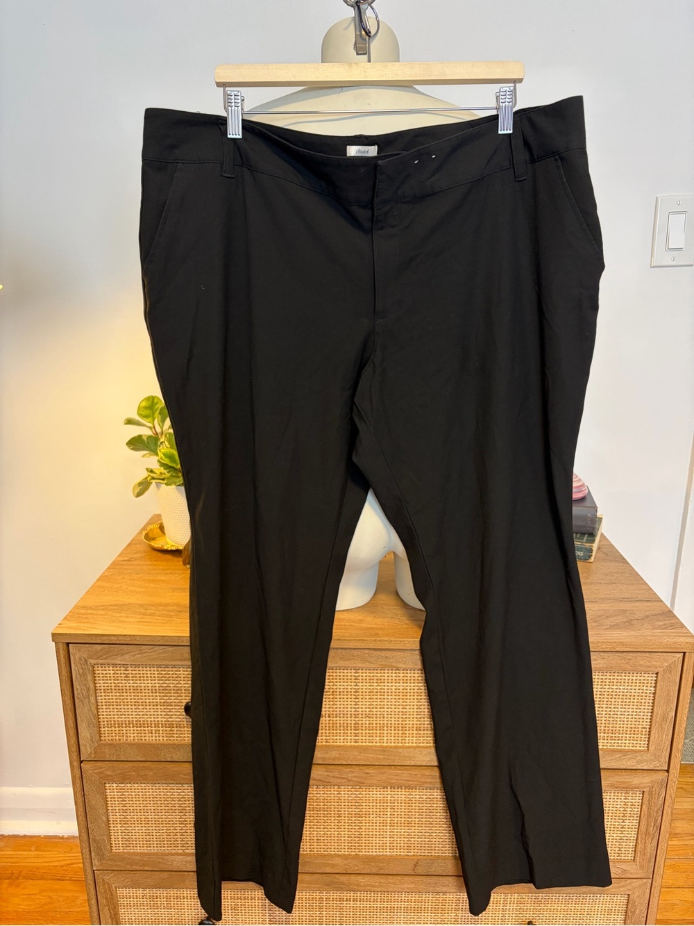 Old Navy Black Stretch Dress Pants Size 20 Regular